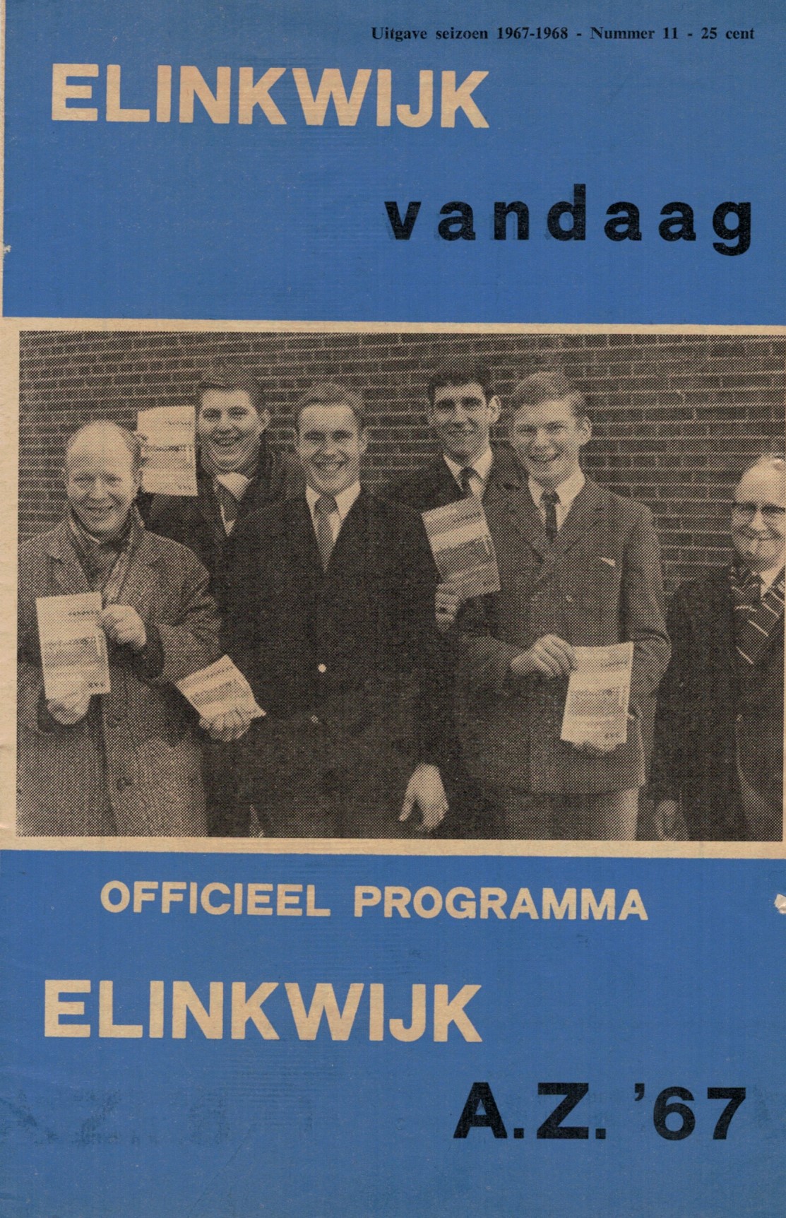 AZ Programma 4-feb-1968 Elinkwijk uit